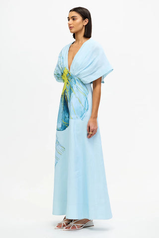 Acler Glamorgan Maxi Dress in Dayflower