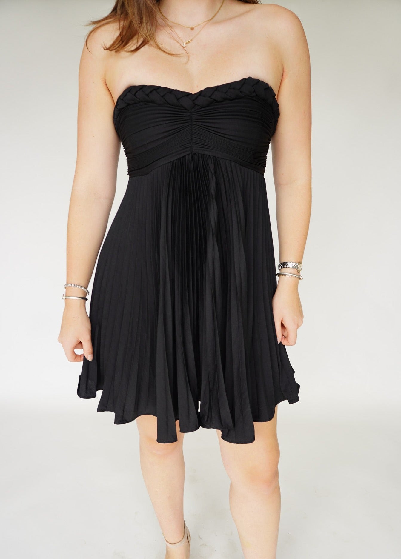 Delfi Collective Athena Dress in Black TrenLend Delfi Collective Athena Dress in Black TrenLend