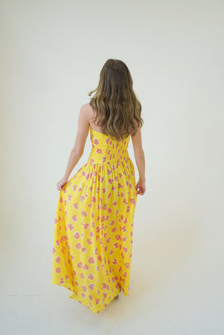 De Loreta x TrenLend Golondrina Dress in Begonia