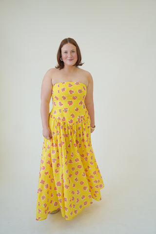 De Loreta x TrenLend Golondrina Dress in Begonia