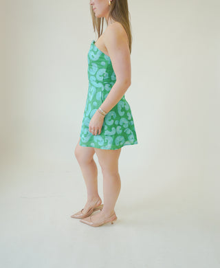 De Loreta x TrenLend Coraza Dress in Andina Verde