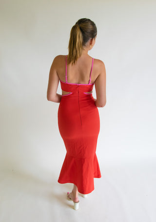 Likely Adabell Dress in Red