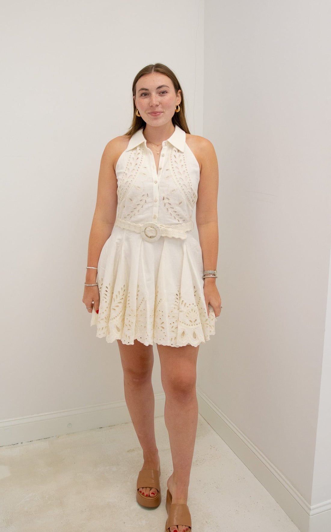 hemant and nandita mini dress Bagh Mini Dress L
