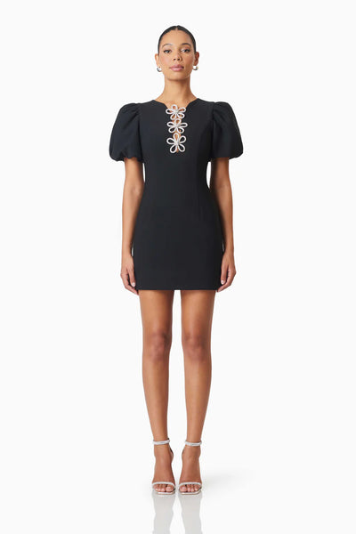 Elliatt Delia Mini Dress in Black – TrenLend