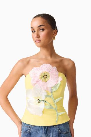 Elliatt Hope Top in Yellow