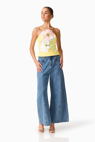 Elliatt Hope Top in Yellow