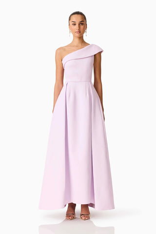 Elliatt Saphine One Shoulder Gown in Pink