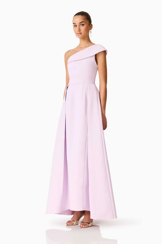 Elliatt Saphine One Shoulder Gown in Pink