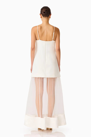 Elliatt Reina Applique Gown in White