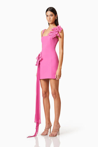 Elliatt Janelle Party Mini Dress in Pink