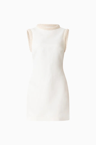 Elliatt Sia Shift Mini Dress in White