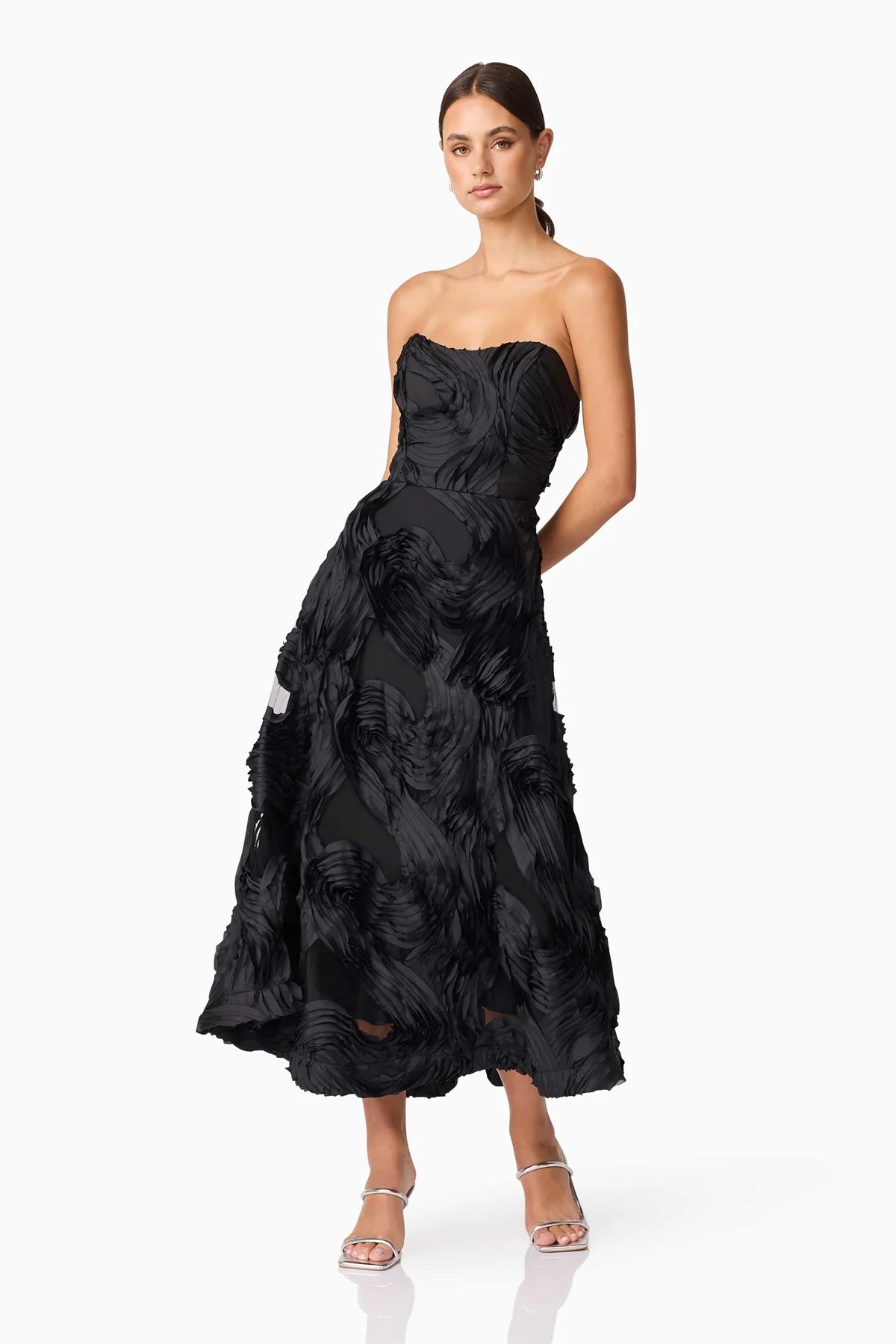 Elliatt Asher Midi Dress TrenLend Elliatt Asher Midi Dress TrenLend