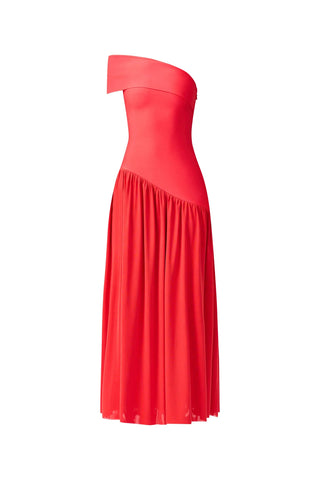 Elliatt Jesselle Off The Shoulder Gown in Red