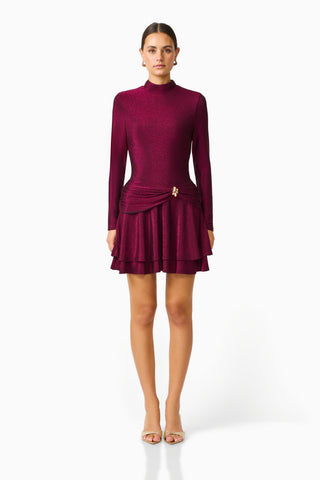 Elliatt Genovia Long Sleeve Mini Dress