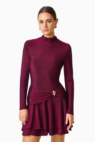 Elliatt Genovia Long Sleeve Mini Dress