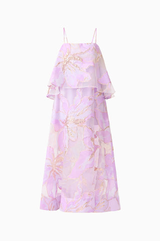 Elliatt Elysia Tiered Gown in Floral