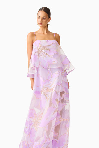 Elliatt Elysia Tiered Gown in Floral