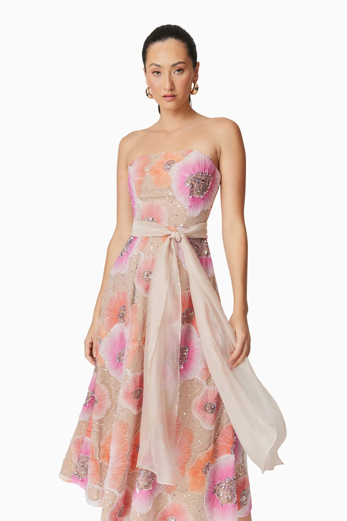 Elliatt Brittany A-Line Midi Dress – TrenLend Elliatt Brittany A-Line Midi Dress – TrenLend