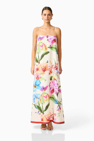 Elliatt Glinda A-Line Maxi Dress in Floral