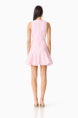 Elliatt Marla V-Neck Mini Dress in Pink