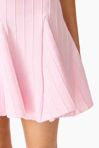 Elliatt Marla V-Neck Mini Dress in Pink