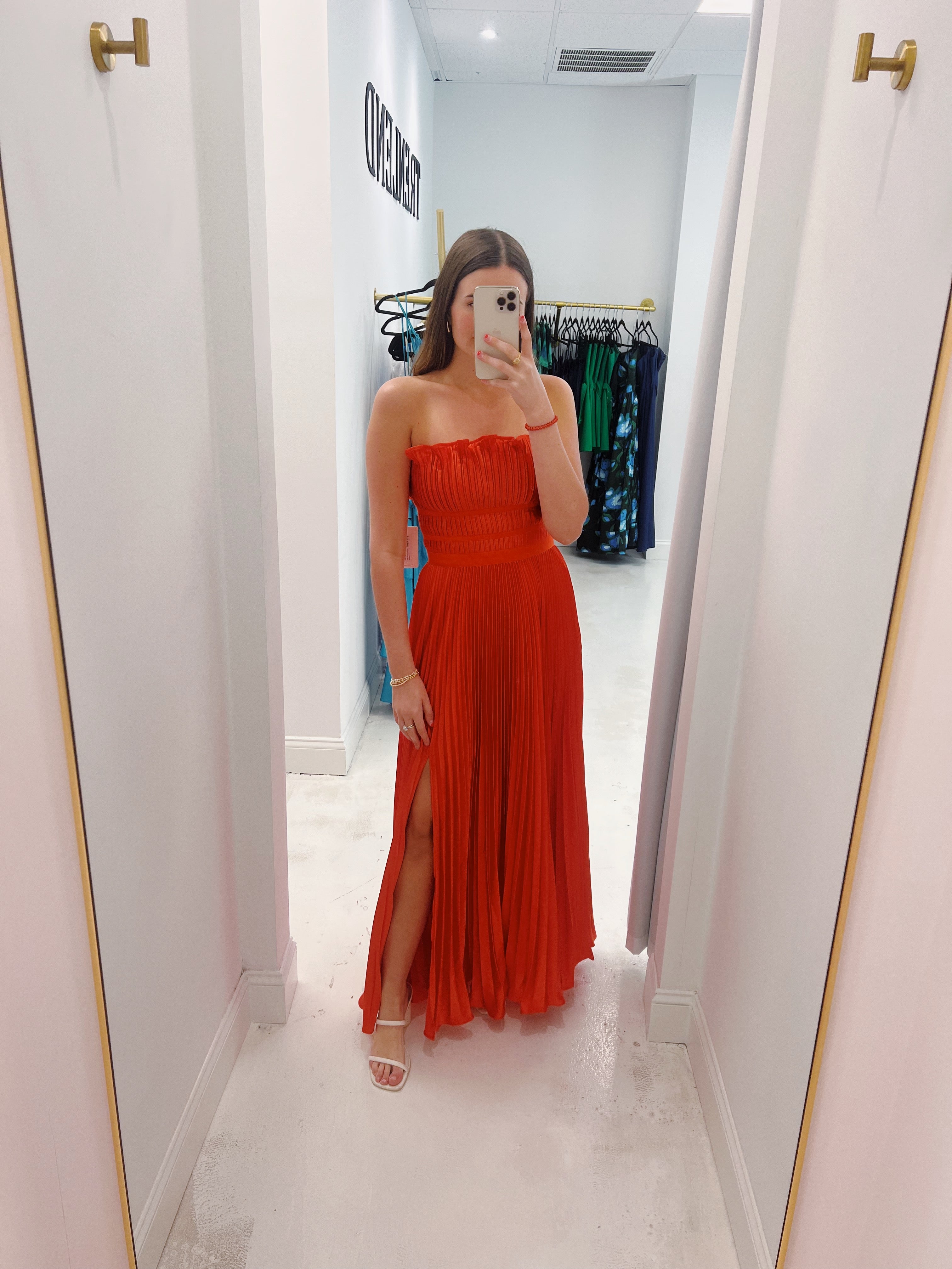 Amur Losey Ruffle Gown TrenLend Amur Losey Ruffle Gown TrenLend