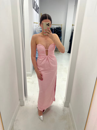 Bardot Clea Satin Maxi Dress