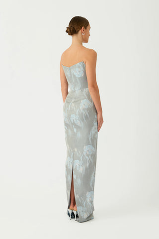 Sau Lee Savie Jacquard Gown