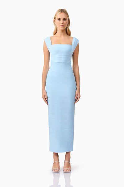 Elliatt Fiona Fitted Maxi Dress  TrenLend