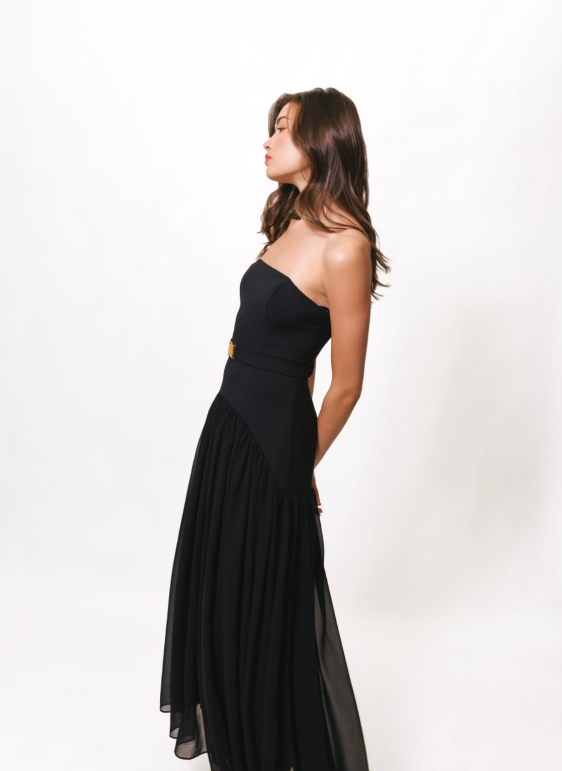 Hutch Carmel Maxi Dress in Black TrenLend Hutch Carmel Maxi Dress in Black TrenLend