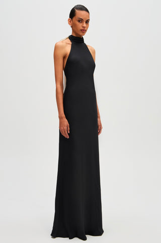 Misha Evianna Satin Gown