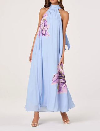 ASTR The Label Nesta Halter Maxi Dress