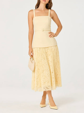 ASTR The Label Caitlin Mixed Media Tweed Dress