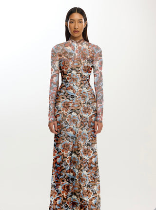 Significant Other Nida Dress in Persimmon Floral