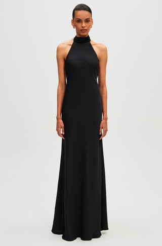 Misha Evianna Satin Gown