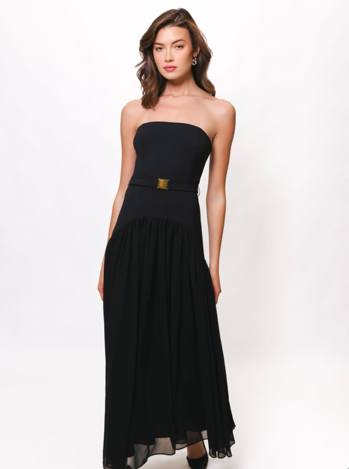 Hutch Carmel Maxi Dress in Black TrenLend Hutch Carmel Maxi Dress in Black TrenLend