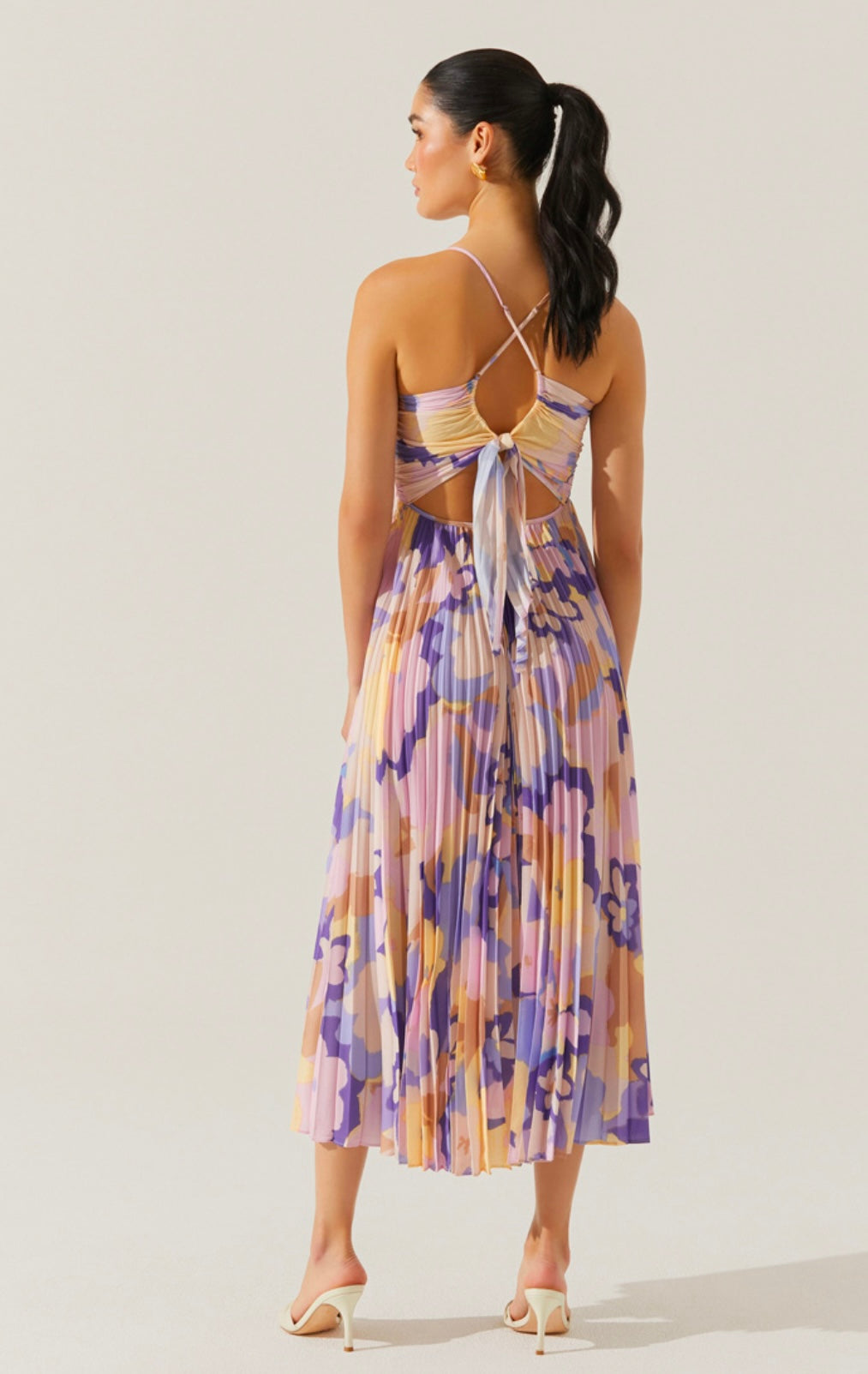 ASTR The Label Blythe Maxi Dress in Purple Multi TrenLend ASTR The Label Blythe Maxi Dress in Purple Multi TrenLend