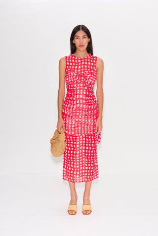 Simon Miller Sonora Mesh Midi Dress