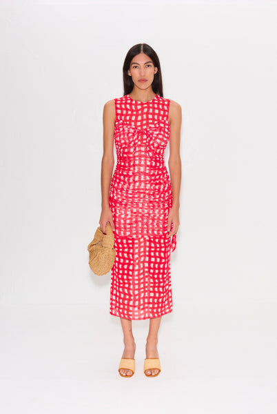 simona mesh midi dress Simon Miller Sonora Mesh Midi Dress – TrenLend
