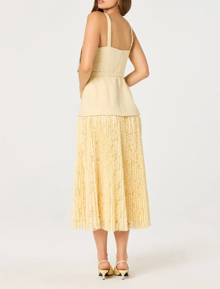 ASTR The Label Caitlin Mixed Media Tweed Dress