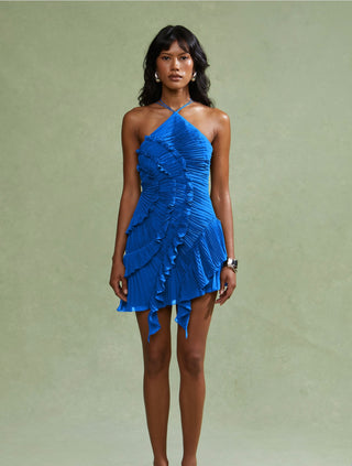 Amur Velora Asymmetrical Mini in Cobalt