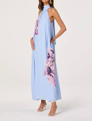 ASTR The Label Nesta Halter Maxi Dress