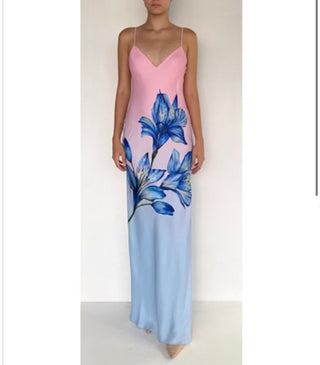 Rococo Sand Strappy Maxi Dress