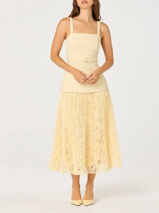 ASTR The Label Caitlin Mixed Media Tweed Dress