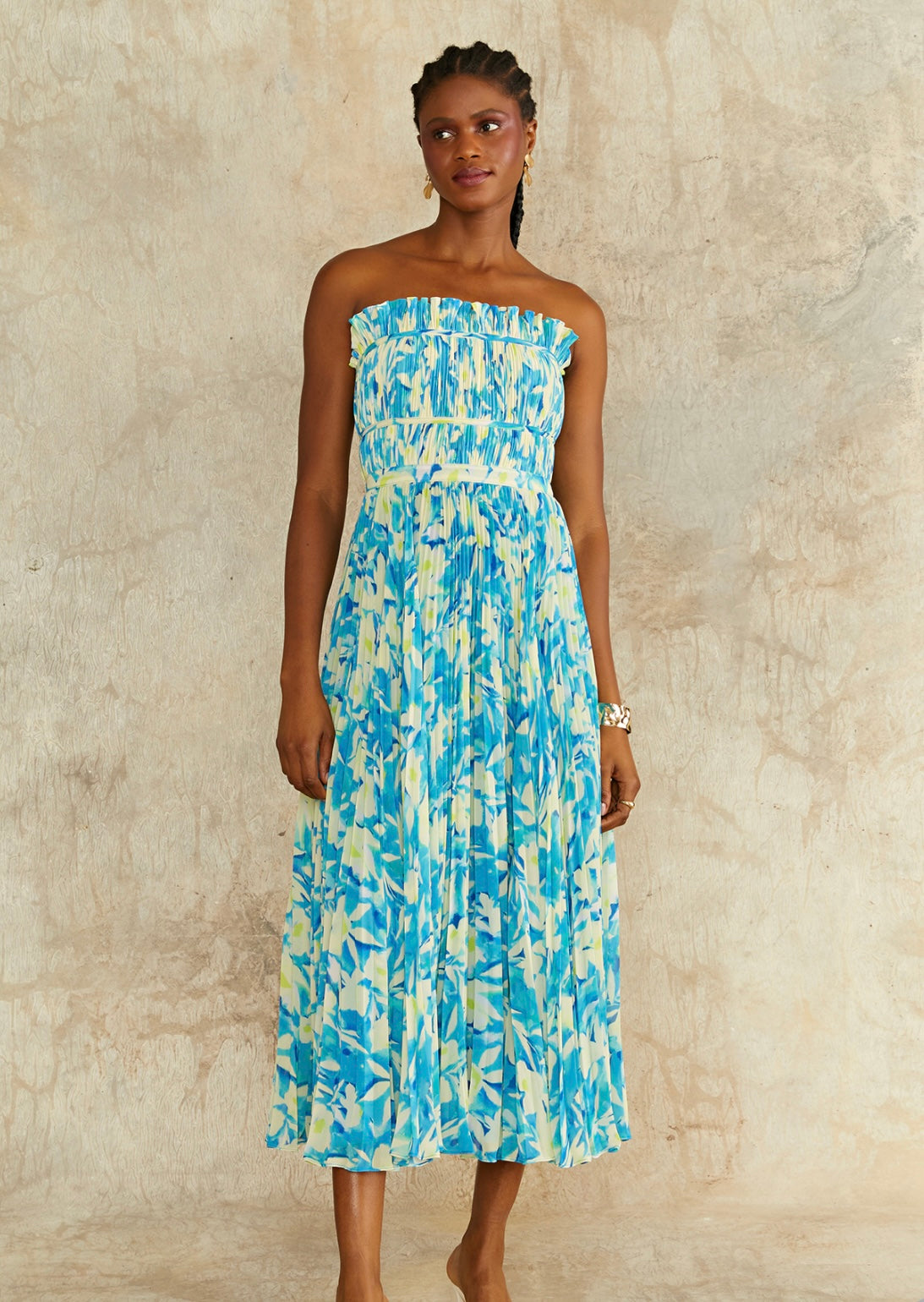 Amur Scottie Strapless Dress TrenLend Amur Scottie Strapless Dress TrenLend