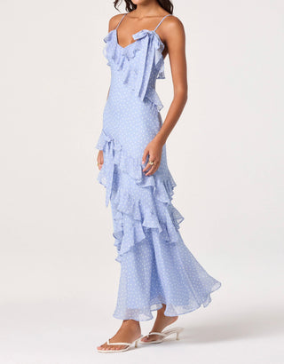 ASTR The Label Amiya Chiffon Maxi Dress