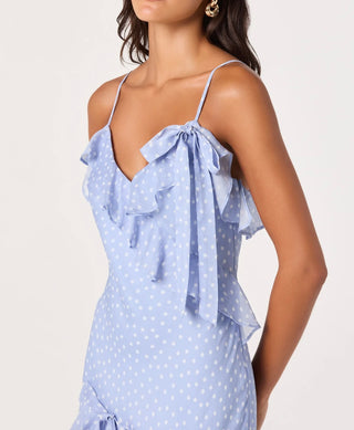 ASTR The Label Amiya Chiffon Maxi Dress