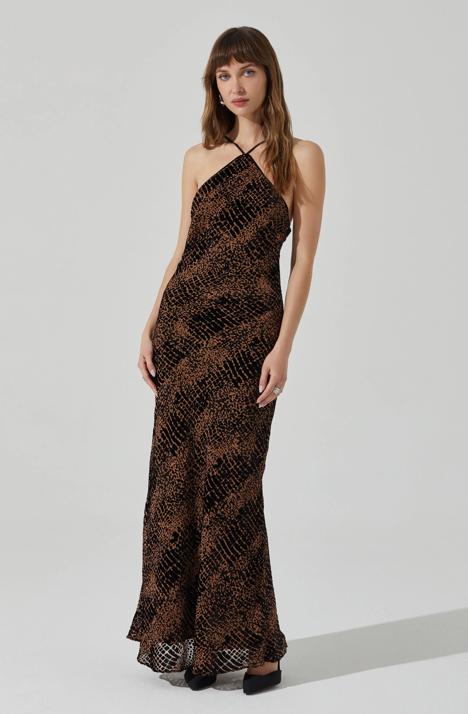 ASTR the Label Briotte Velvet Burnout Dress – TrenLend ASTR the Label Briotte Velvet Burnout Dress – TrenLend