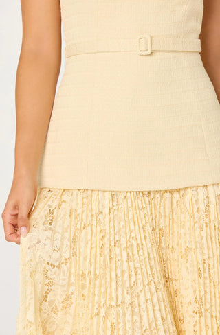 ASTR The Label Caitlin Mixed Media Tweed Dress
