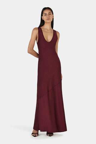 Ownley Lauren Maxi in Burgandy